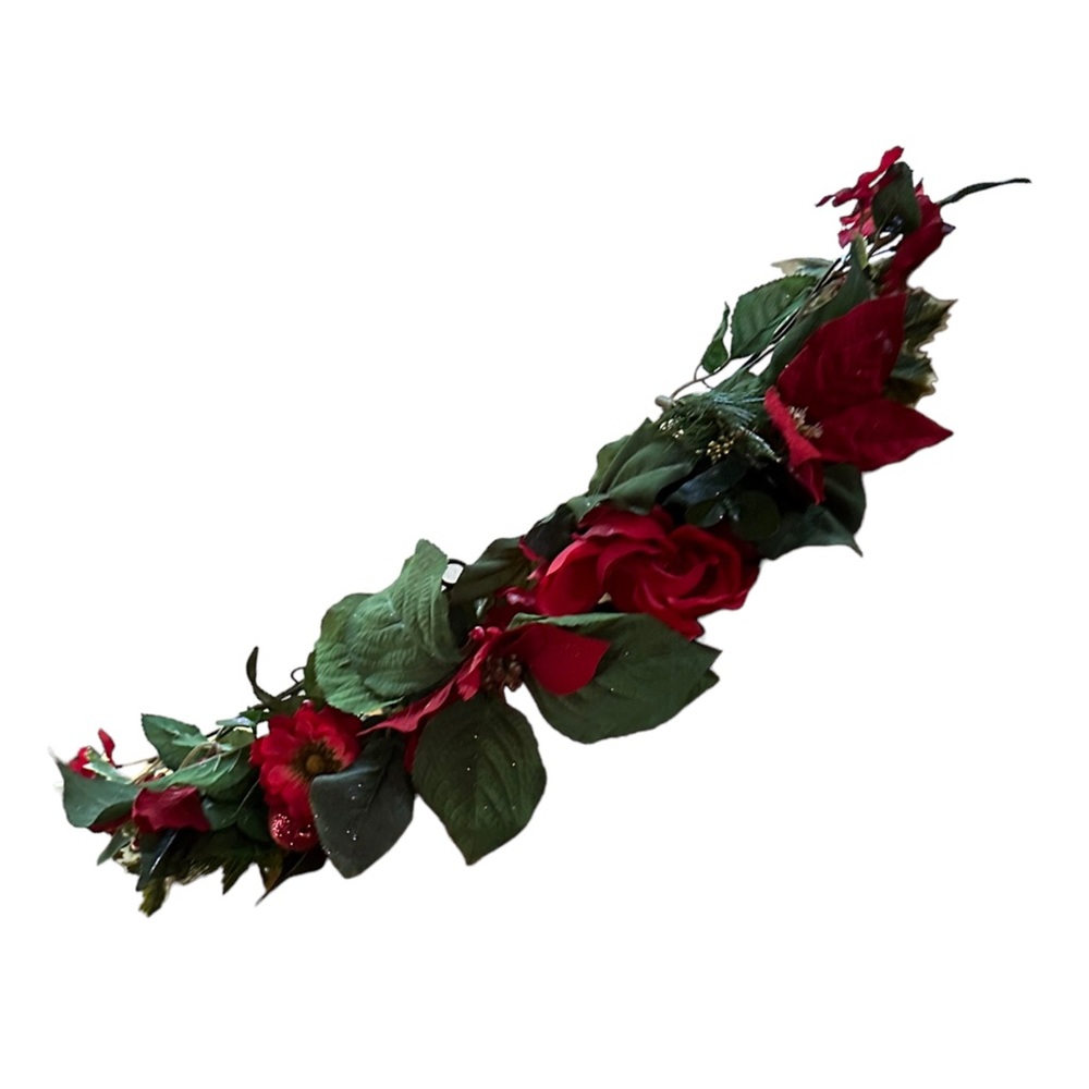 ATTENTION DECORATORS & CRAFTERS. Christmas Faux Flowers Bundle!